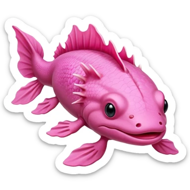 AXOLOTL sticker