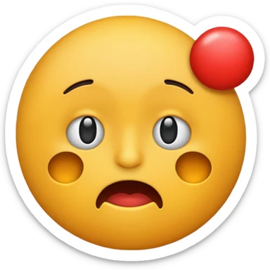 stress emoji sticker