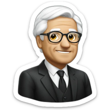 mattarella president sticker