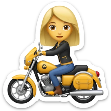 Grab moto women sticker