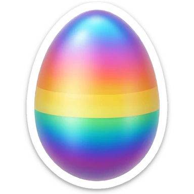 rainbow_egg gif sticker