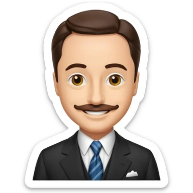 William Powell sticker