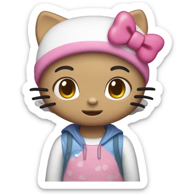 Hello-kitty hello-kitty sticker