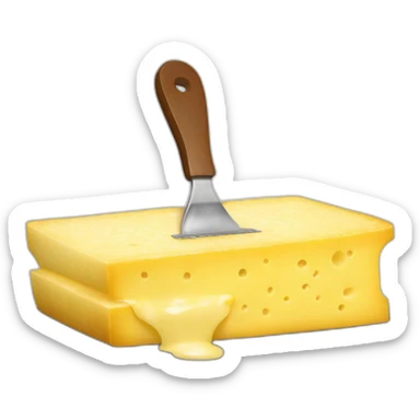 raclette chesse sticker