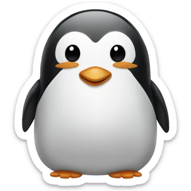 Penguin sticker