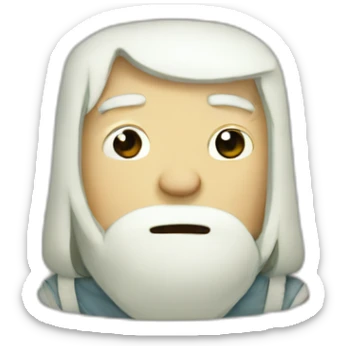 Finn the human sticker