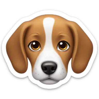 beagle puppy sticker