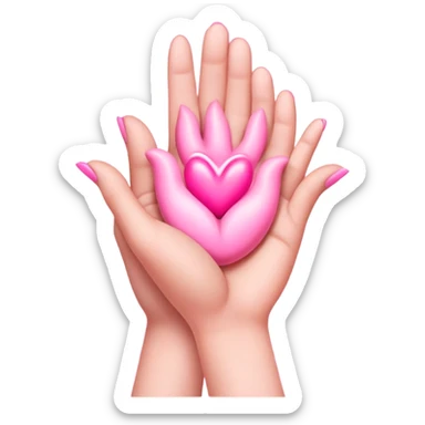 A hand fingering a vagina sticker