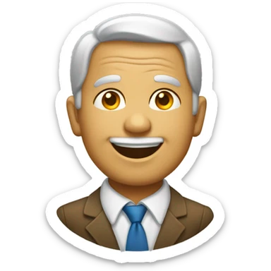 Menino co. Sorriso é ouro sticker