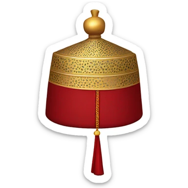 moroccan fez sticker