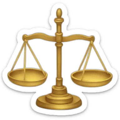 scales balance sticker