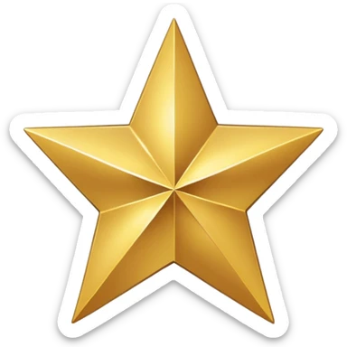 a star with the Korean text '1초' perfectly centered in the middle, clean and clear, suitable for an icon or badge sticker
