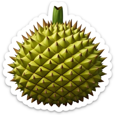 Black thorn durian sticker