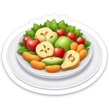 Comida saludable sticker