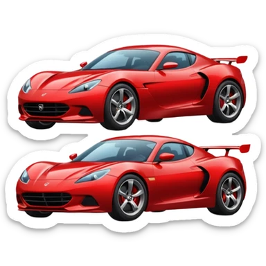 Sports cars sticker