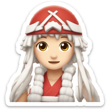 Reimu hakurei sticker