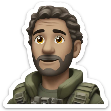 cod ghost riley sticker