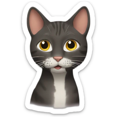 a smelly cat sticker