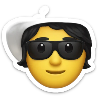 the lone ranger white cowboy hat short black hair black eye mask sticker