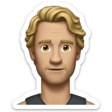 Carl jhonson GTA san sticker