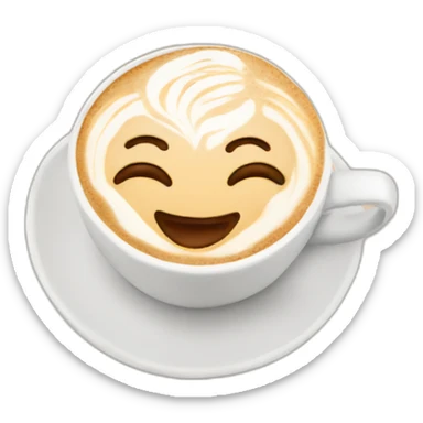 Latte con avena sticker