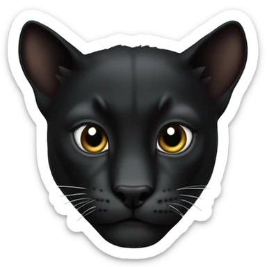 Animal pantera negra sticker