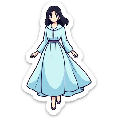 Dark feminine  sticker