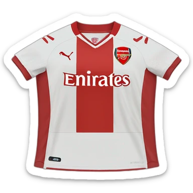 Arsenal women’s home jersey sticker