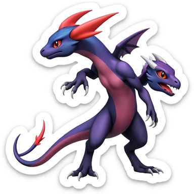 Salandit-Absol-Noibat-Noivern-Hybrid (Full body) sticker