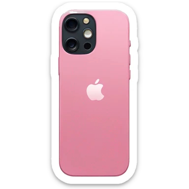 Pink iPhone 13  sticker
