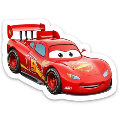 lightning mcqueen sticker