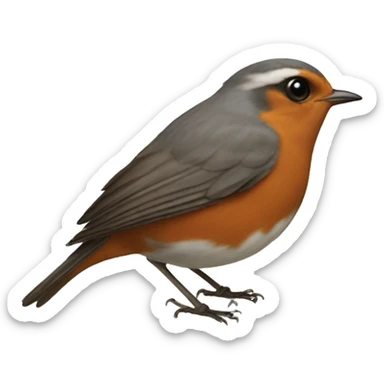 A Robin  sticker