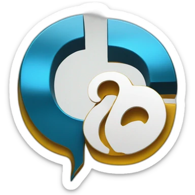 a question mark next to a bmw sticker