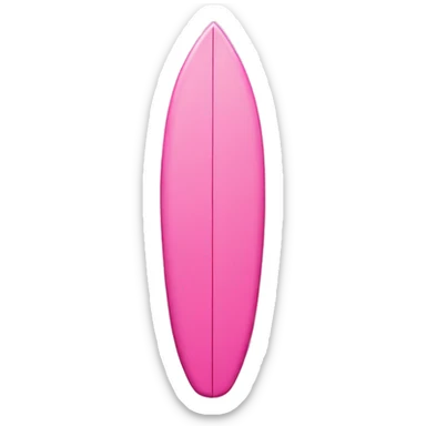 Pink surfboard  sticker