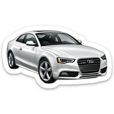 Audi A5 sticker