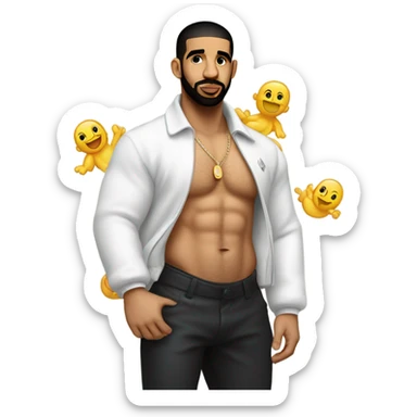 Drake baby oil sticker