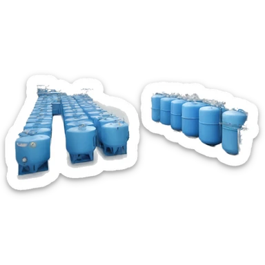 service center for water treatment sticker