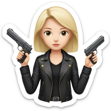 Grand thift auto girl sticker