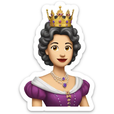 Queen Mari Carmen II sticker