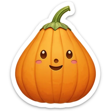 cozy gourd sticker