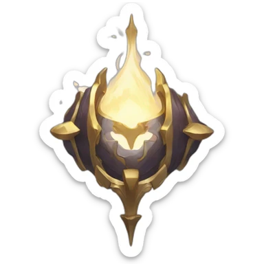 Aether genshin impact sticker