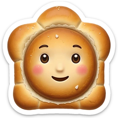 salt bread sticker