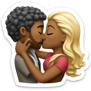 Mandar un beso al aire sticker