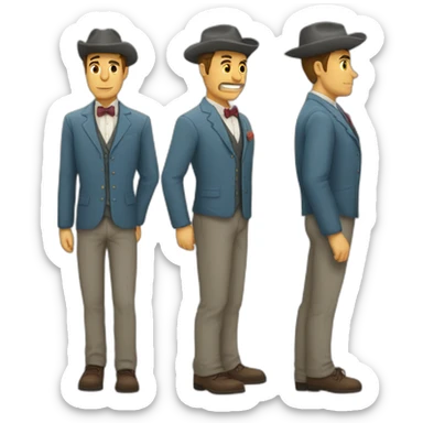 Voy en camino estilo de phineas y derby  sticker