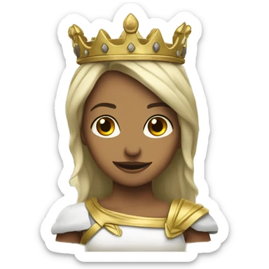 Rhaenyra with Crown sticker