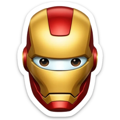 Ironman emoji sticker