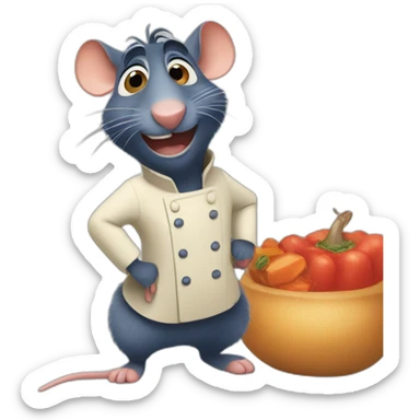 Ratatouille  sticker