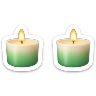 scented candles sticker