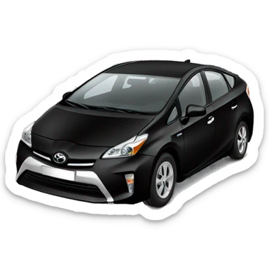 Black toyota prius sticker