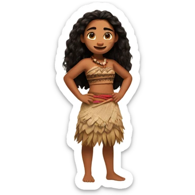 Moana sticker